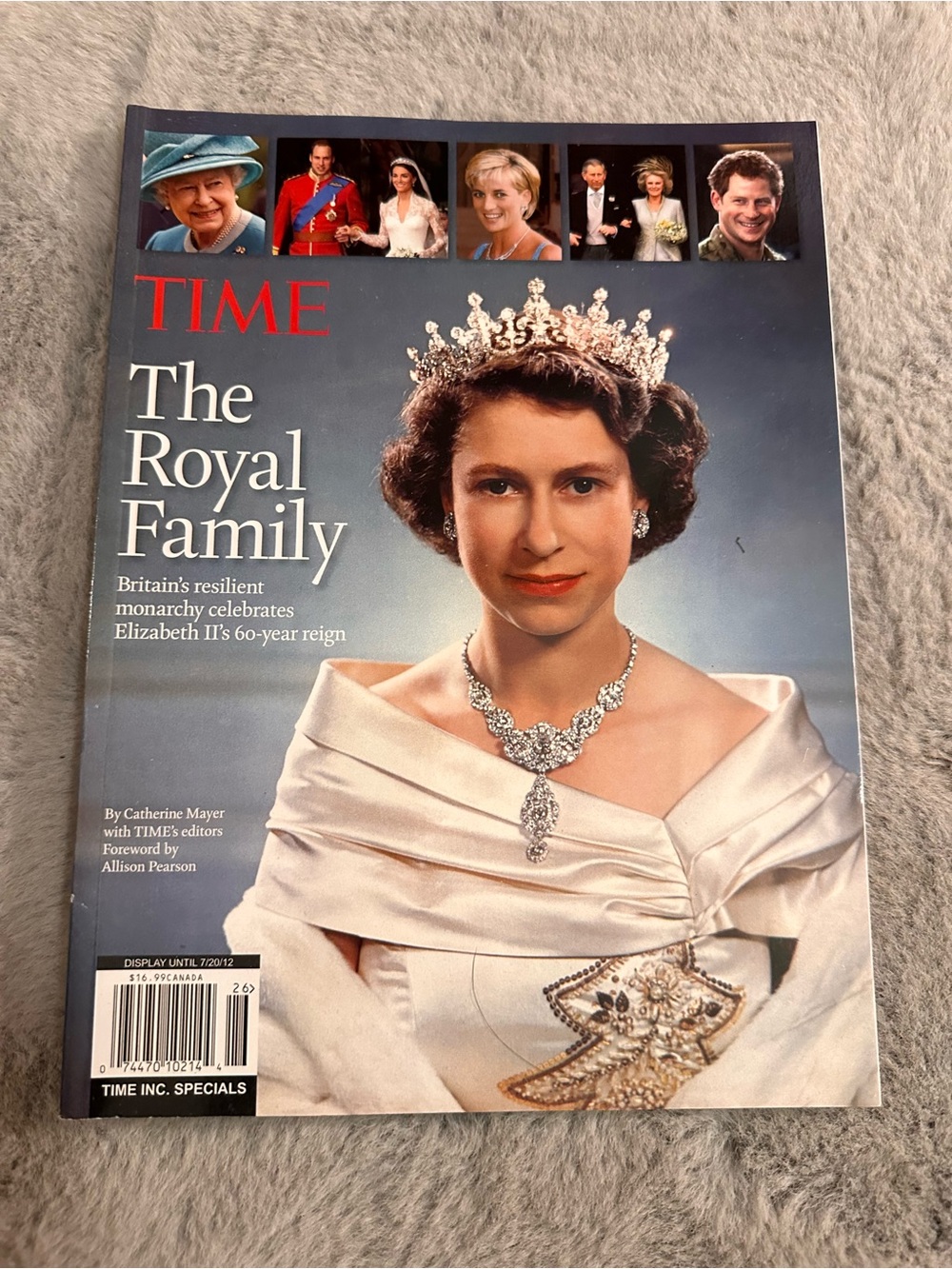 ⭐️ TIME 2012 Magazine "The Royal Family" Cover